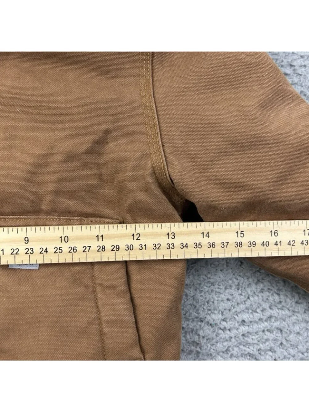 Carhartt Kids Hooded Active Jacket Brown Canvas Style# OJ8552-B Size 3T